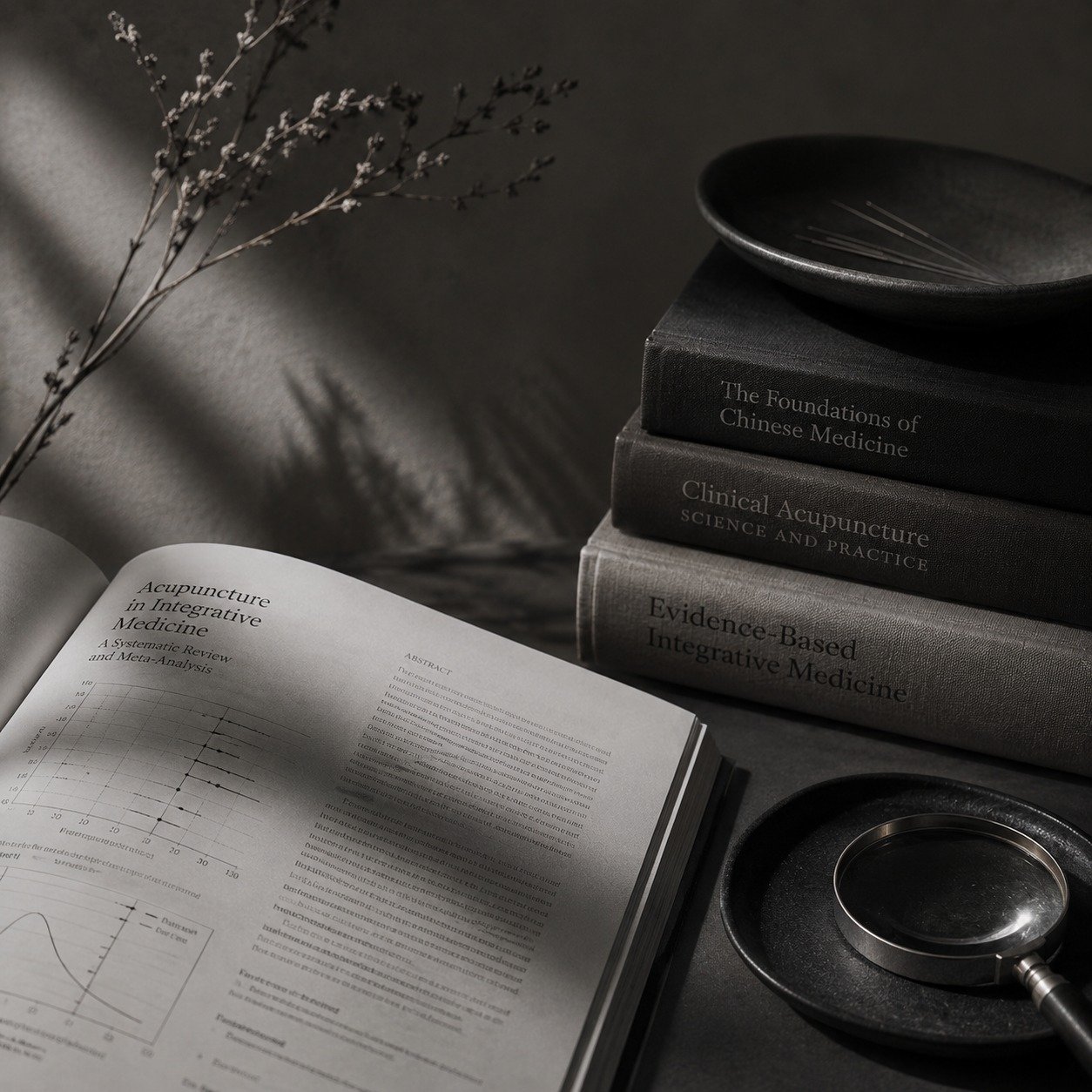Fotografía editorial de investigación clínica